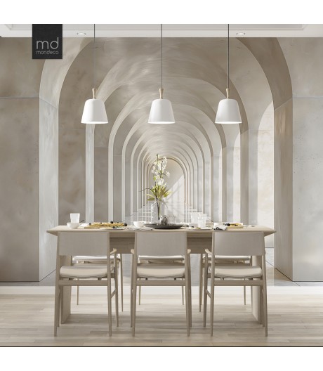 Бесшовные обои Геометрические арки (арт. gw04), Mondeco