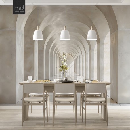 Бесшовные обои Геометрические арки (арт. gw04), Mondeco