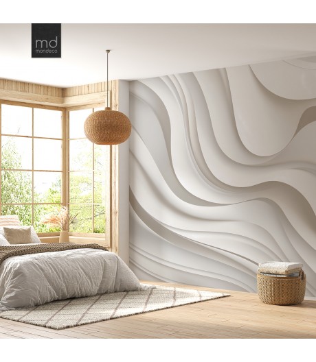 Бесшовные обои Линии 3д (арт. lin06), Mondeco