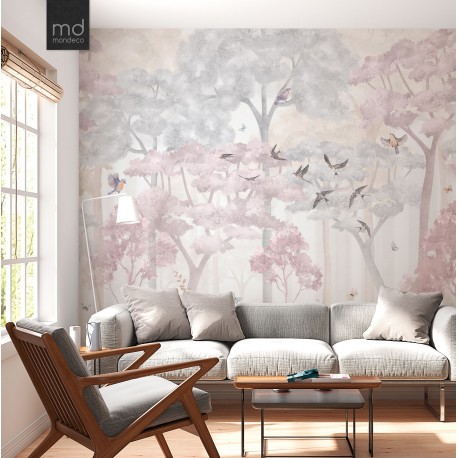 Фотообои Дивный лес в детскую (арт. prw11), Mondeco