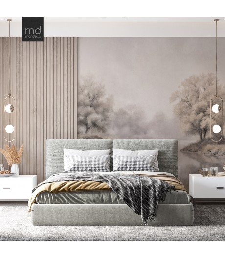 Бесшовные обои Туманное утро (арт. prw24), Mondeco