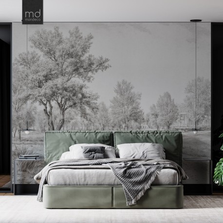 Бесшовные обои Зимняя Симфония (арт. prw25), Mondeco