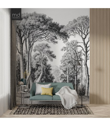 Бесшовные обои Мгновения тишины (арт. prw28),Mondeco
