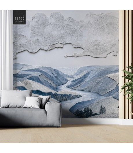 Бесшовные обои Снежные мгновения (арт. prw20),Mondeco