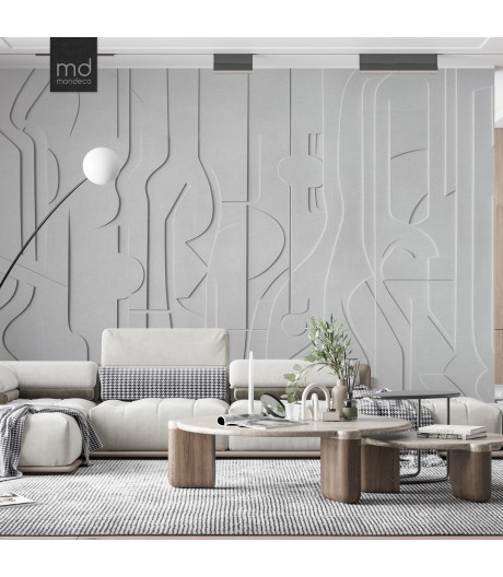 Бесшовные обои Гармония Форм (арт. geo10), Mondeco