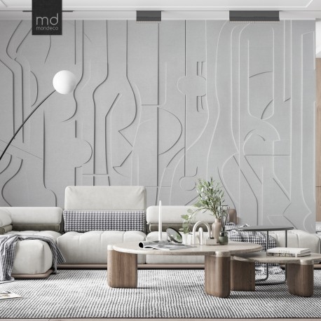 Бесшовные обои Гармония Форм (арт. geo10), Mondeco