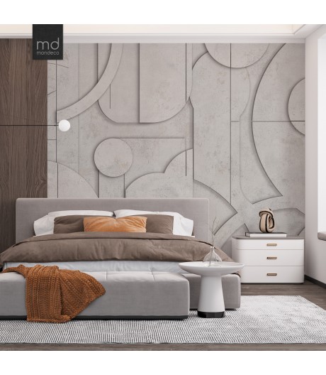 Бесшовные обои Тени и Линии (арт. geo12), Mondeco
