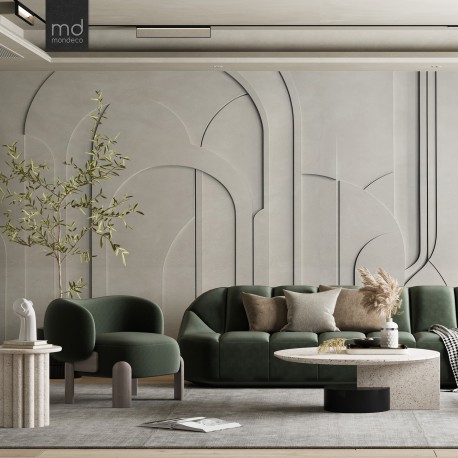 Бесшовные обои Арки (арт. geo13), Mondeco