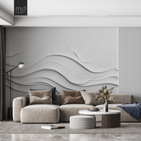 Бесшовные обои Линии 3д (арт. lin01), Mondeco