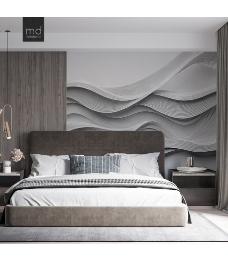 Бесшовные обои Линии 3д (арт. lin05), Mondeco