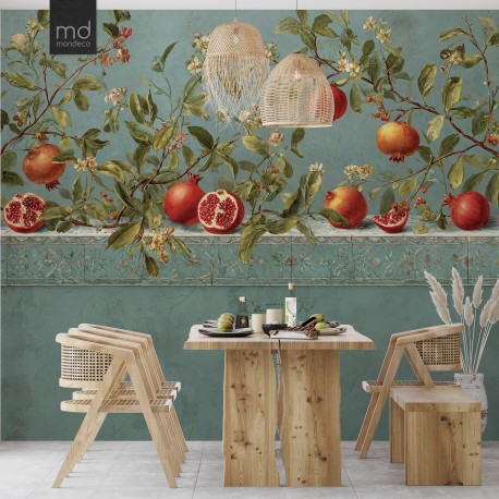 Бесшовные обои Гранат (арт. kuh01), Mondeco