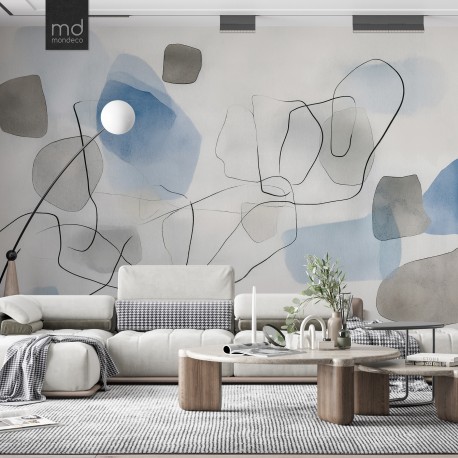 Бесшовные обои Модерн Лайт (арт. ab16), Mondeco
