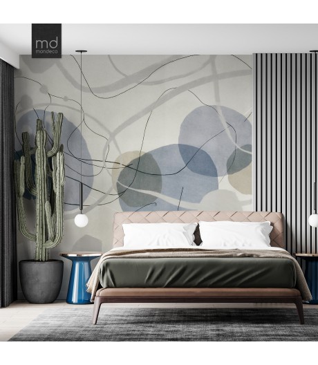 Бесшовные обои Абстракция Модерн (арт. ab17), Mondeco