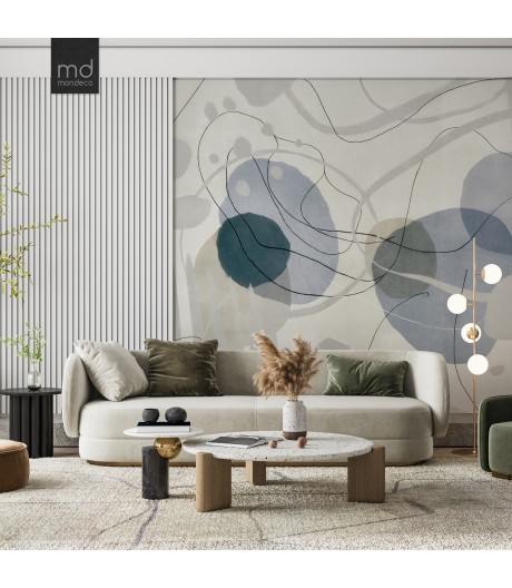 Бесшовные обои Абстракция Модерн (арт. ab17), Mondeco