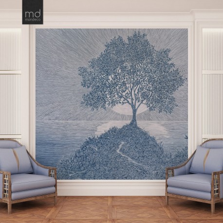Бесшовные обои Дерево (арт. prw35),Mondeco