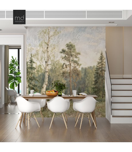 Бесшовные обои Русский лес (арт. prw36),Mondeco