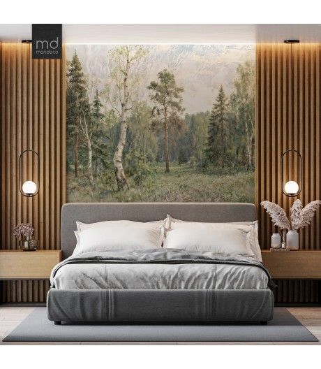 Бесшовные обои Русский лес (арт. prw36),Mondeco