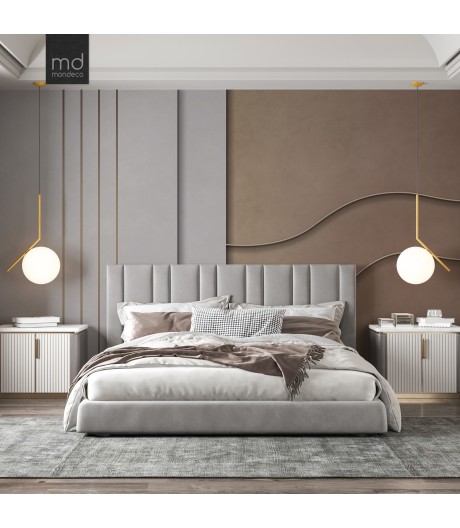 Бесшовные обои Волны геометрия (арт. geo15), Mondeco