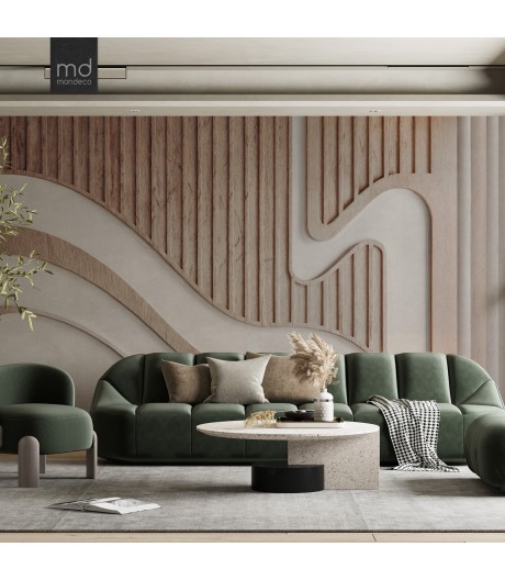 Бесшовные обои Волны уюта (арт. der09), Mondeco