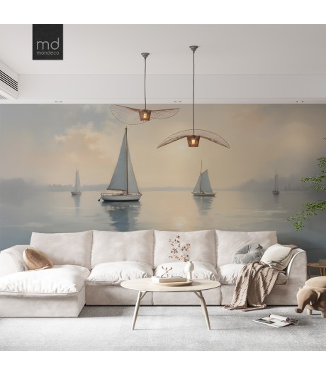 Бесшовные обои Парусники (арт. more01), Mondeco