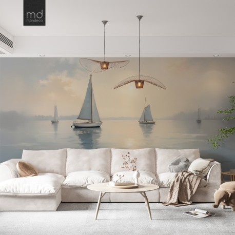 Бесшовные обои Парусники (арт. more01), Mondeco