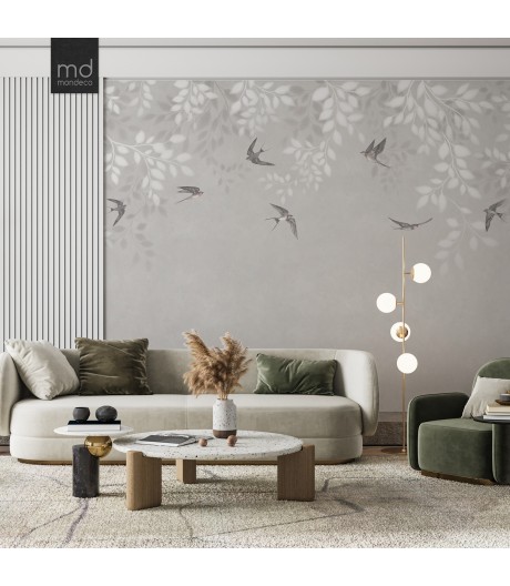 Бесшовные обои Ласточки (арт. fw85), Mondeco