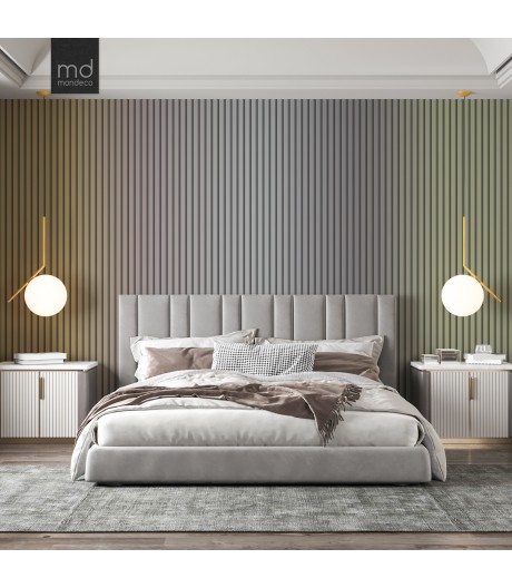 Бесшовные обои Радужная гармония (арт. geo18), Mondeco