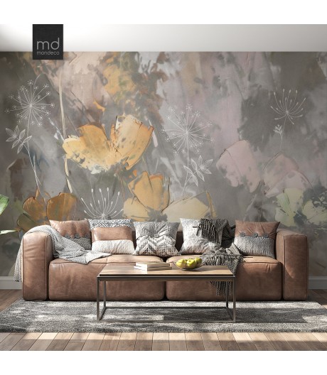 Бесшовные обои Шелковая акварель (арт. fw86), Mondeco