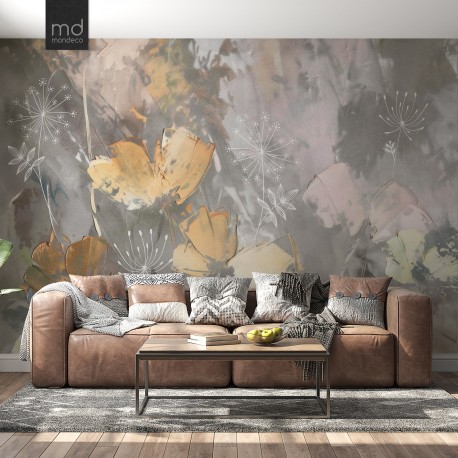 Бесшовные обои Шелковая акварель (арт. fw86), Mondeco