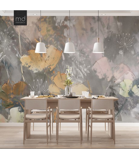 Бесшовные обои Шелковая акварель (арт. fw86), Mondeco