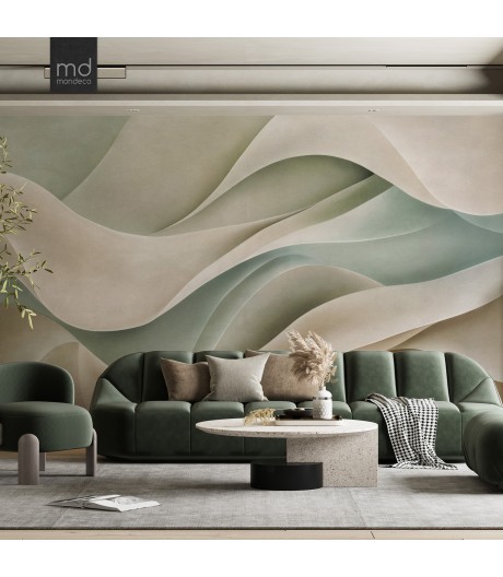 Бесшовные обои Волны (арт. ab21), Mondeco