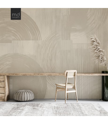 Бесшовные обои Песочный баланс (арт. ab19), Mondeco