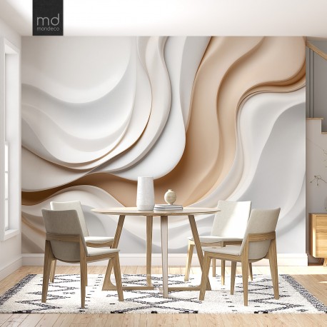 Бесшовные обои Волны спокойствия 3Д (арт. bet26), Mondeco