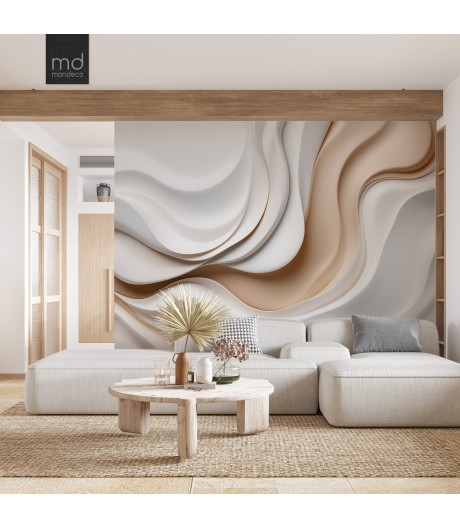 Бесшовные обои Волны спокойствия 3Д (арт. bet26), Mondeco