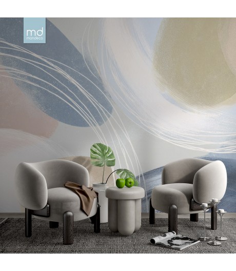 Бесшовные обои Небесные узоры (арт. ab28), Mondeco