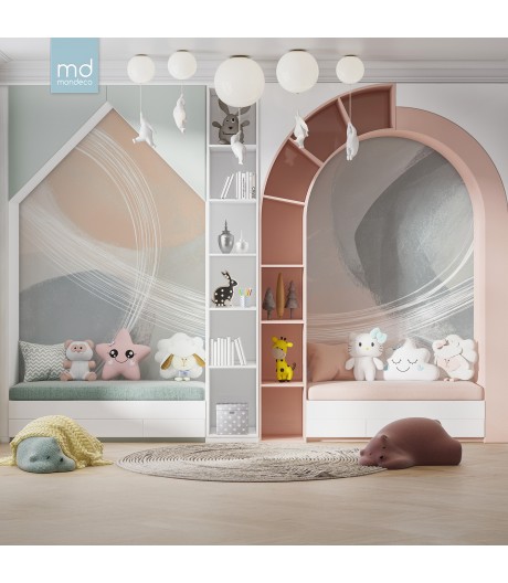 Бесшовные обои Облачные мечты (арт. ab29), Mondeco