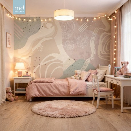 Бесшовные обои Графическая мечта (арт. ab36), Mondeco