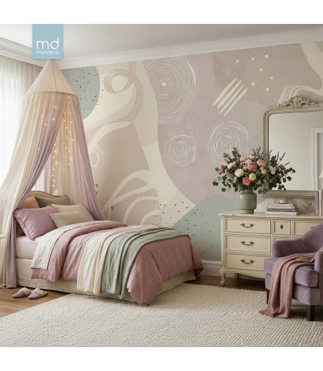 Бесшовные обои Графическая мечта (арт. ab36), Mondeco