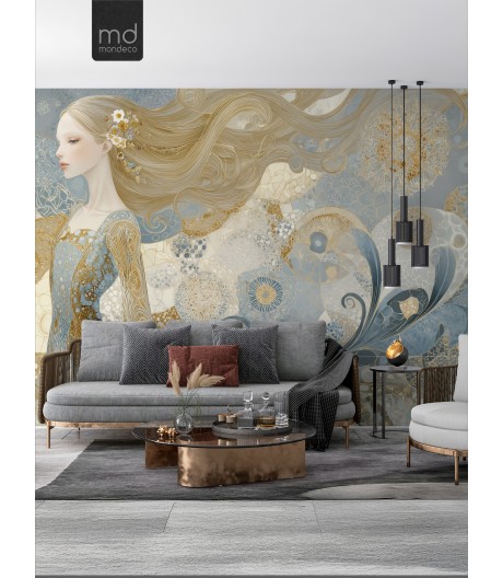 Бесшовные обои Шепот ветра 3Д (арт. dev15), Mondeco