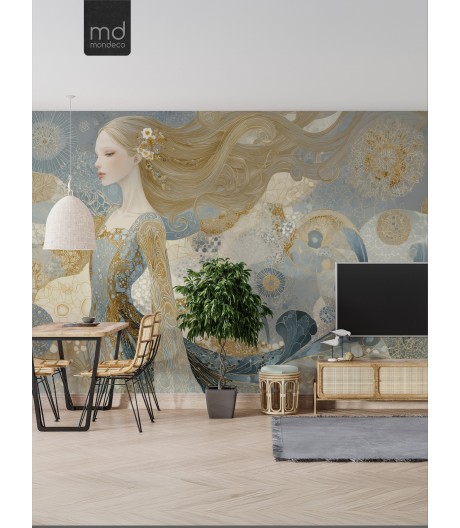 Бесшовные обои Шепот ветра 3Д (арт. dev15), Mondeco