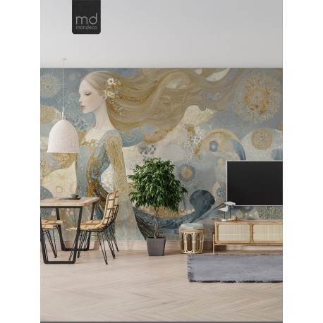 Бесшовные обои Шепот ветра 3Д (арт. dev15), Mondeco