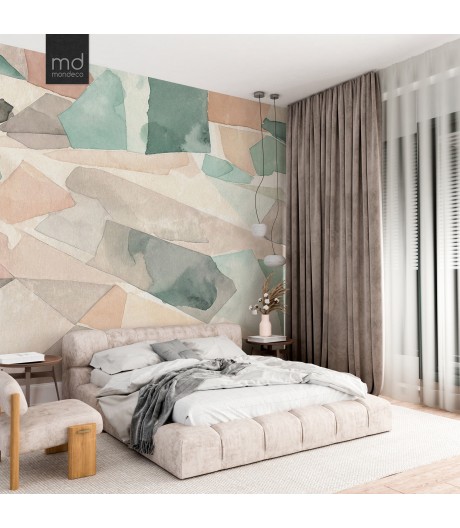 Бесшовные обои Геометрическая мозаика (арт. ab33), Mondeco