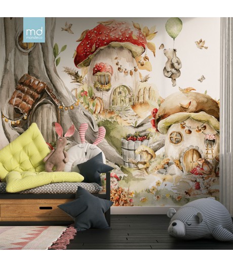 Бесшовные детские обои Сказочный сад (арт. ci15), Mondeco