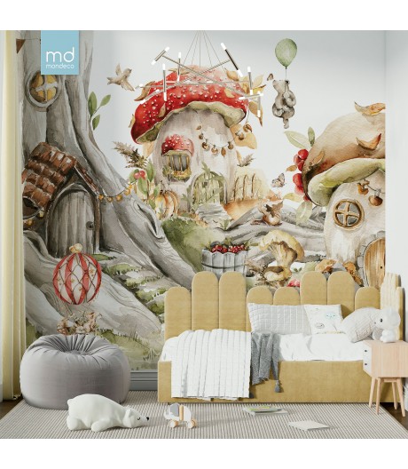 Бесшовные детские обои Сказочный сад (арт. ci15), Mondeco