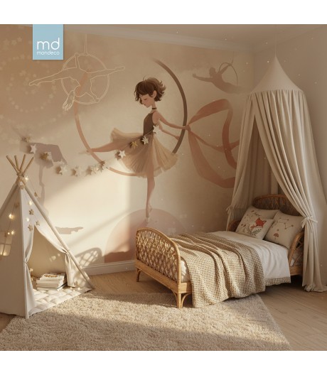 Бесшовные обои Гимнастка (арт. fit13), Mondeco