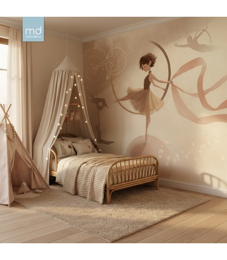 Бесшовные обои Гимнастка (арт. fit13), Mondeco