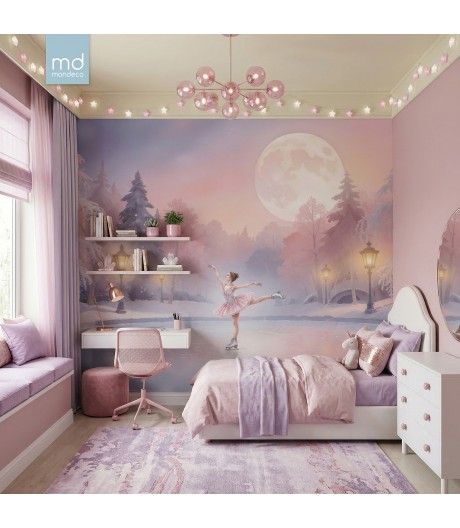 Бесшовные обои Фигуристка (арт. fit15), Mondeco