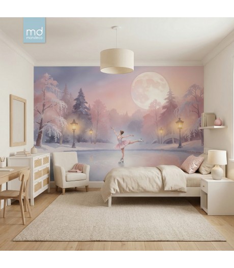 Бесшовные обои Фигуристка (арт. fit15), Mondeco