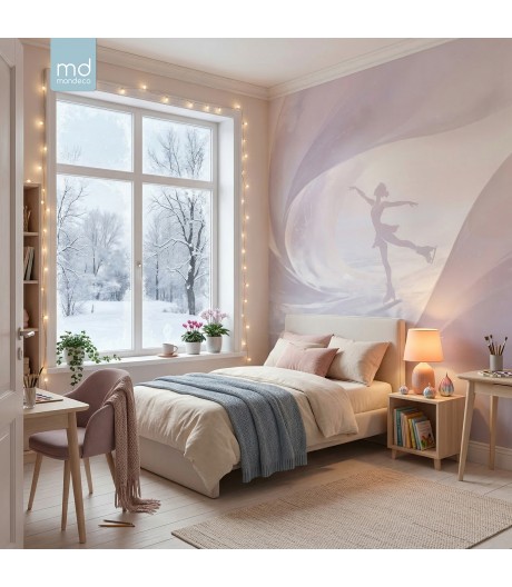 Бесшовные обои Фигуристка (арт. fit16), Mondeco