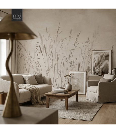 Бесшовные обои Белый луг (арт. fw96), Mondeco